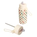 1L Stainless Steel Bottle with Straw Lid